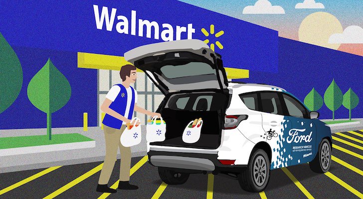 Walmart and Ford Partner for Self-Driving Home Delivery
